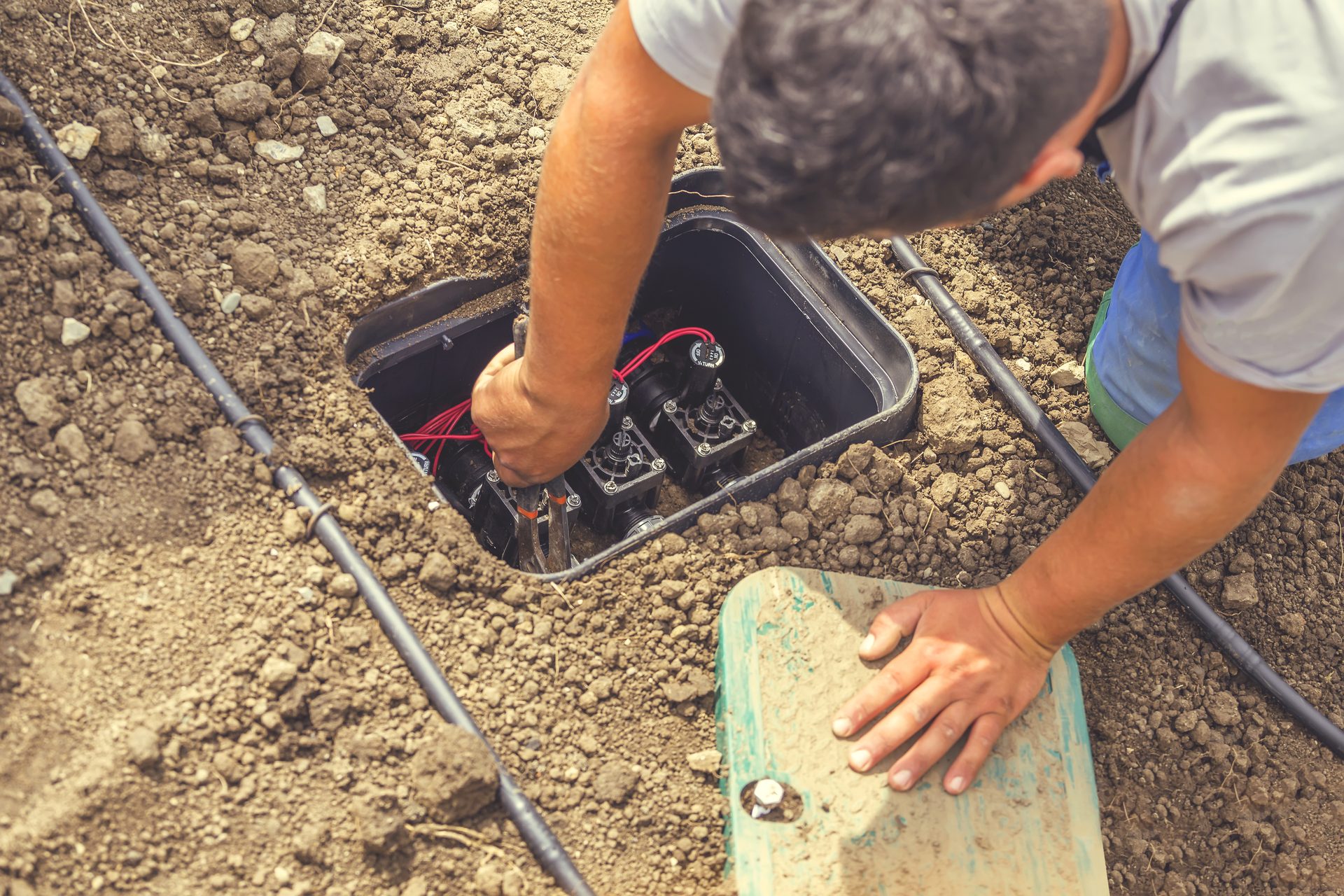 Irrigation valve installation and repair — commercial and residential systems